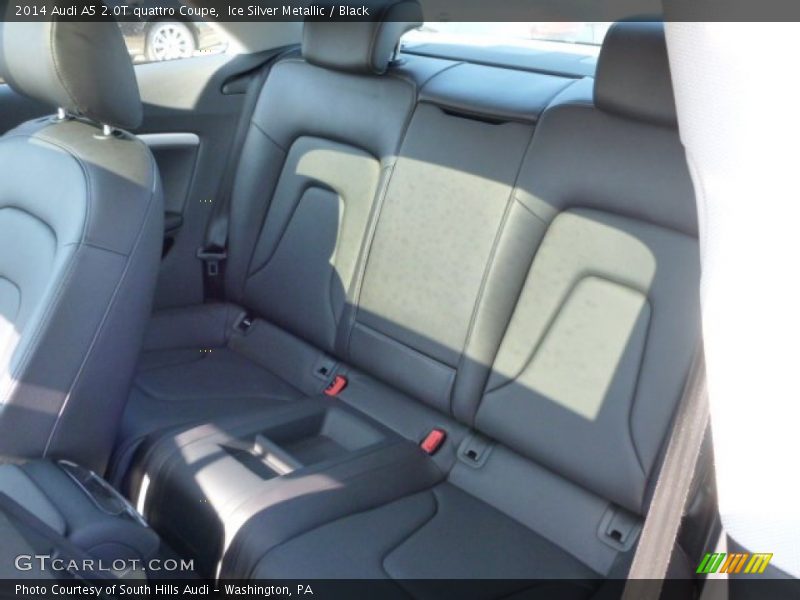 Ice Silver Metallic / Black 2014 Audi A5 2.0T quattro Coupe