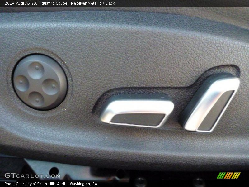Ice Silver Metallic / Black 2014 Audi A5 2.0T quattro Coupe