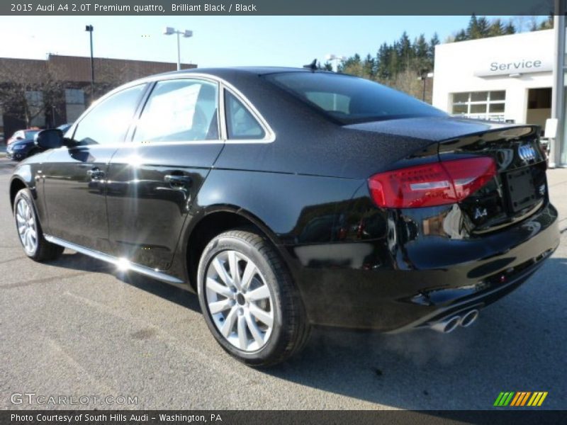 Brilliant Black / Black 2015 Audi A4 2.0T Premium quattro