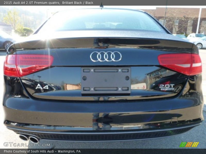 Brilliant Black / Black 2015 Audi A4 2.0T Premium quattro