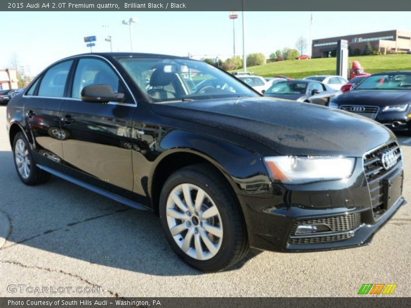 Front 3/4 View of 2015 A4 2.0T Premium quattro