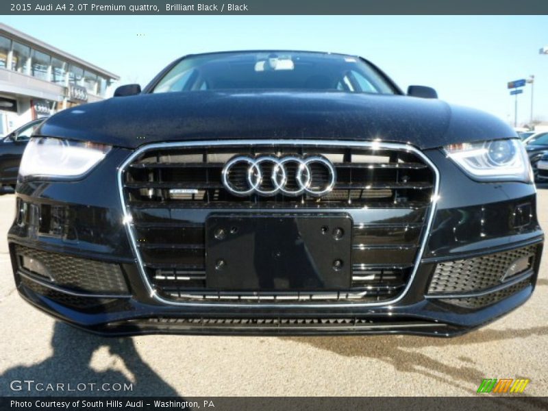 Brilliant Black / Black 2015 Audi A4 2.0T Premium quattro