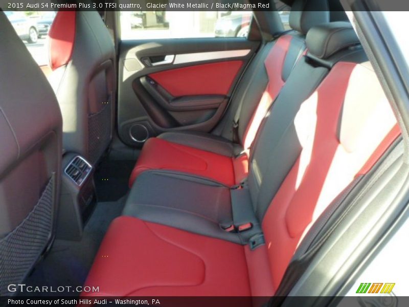 Rear Seat of 2015 S4 Premium Plus 3.0 TFSI quattro