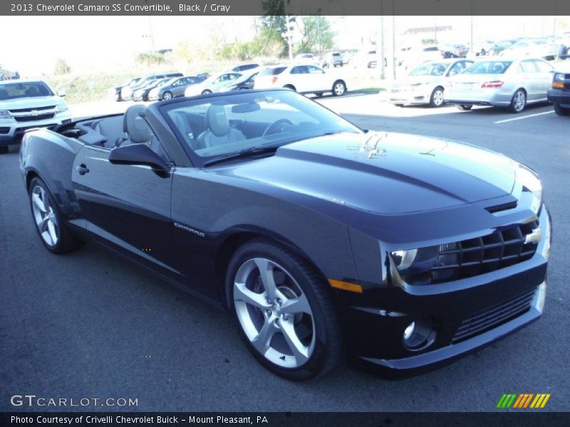 Front 3/4 View of 2013 Camaro SS Convertible