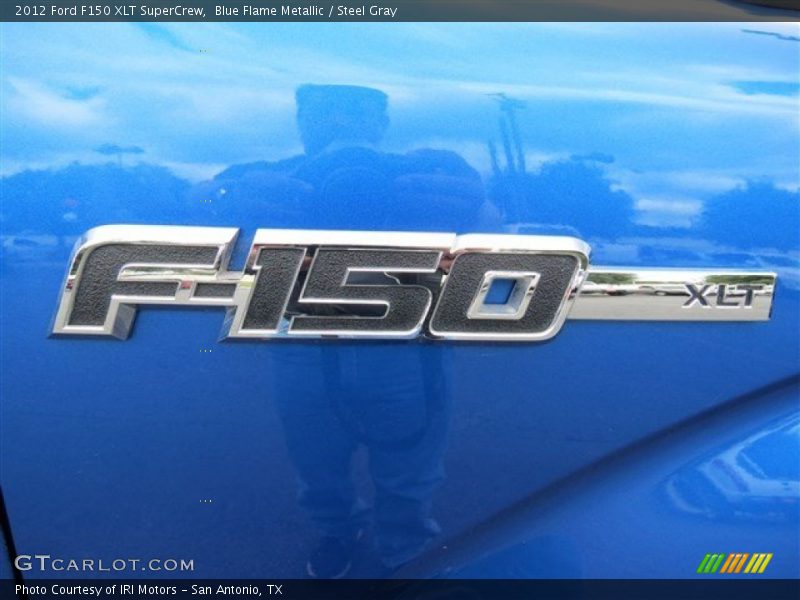 Blue Flame Metallic / Steel Gray 2012 Ford F150 XLT SuperCrew