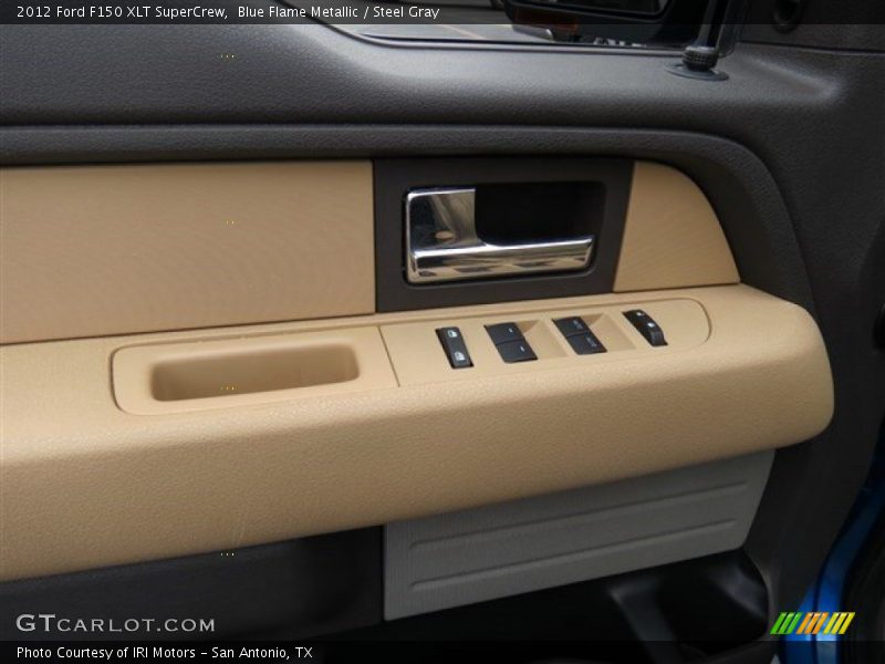 Blue Flame Metallic / Steel Gray 2012 Ford F150 XLT SuperCrew