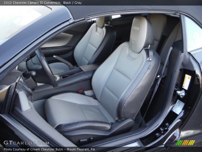 Front Seat of 2013 Camaro SS Convertible