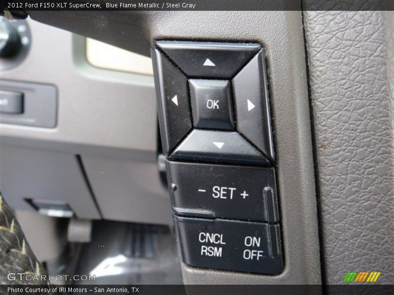 Blue Flame Metallic / Steel Gray 2012 Ford F150 XLT SuperCrew