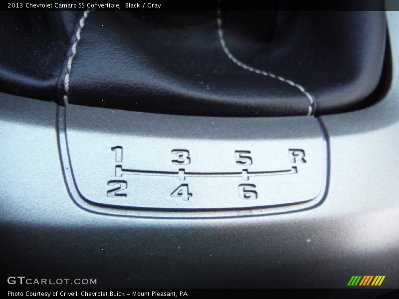  2013 Camaro SS Convertible 6 Speed Manual Shifter