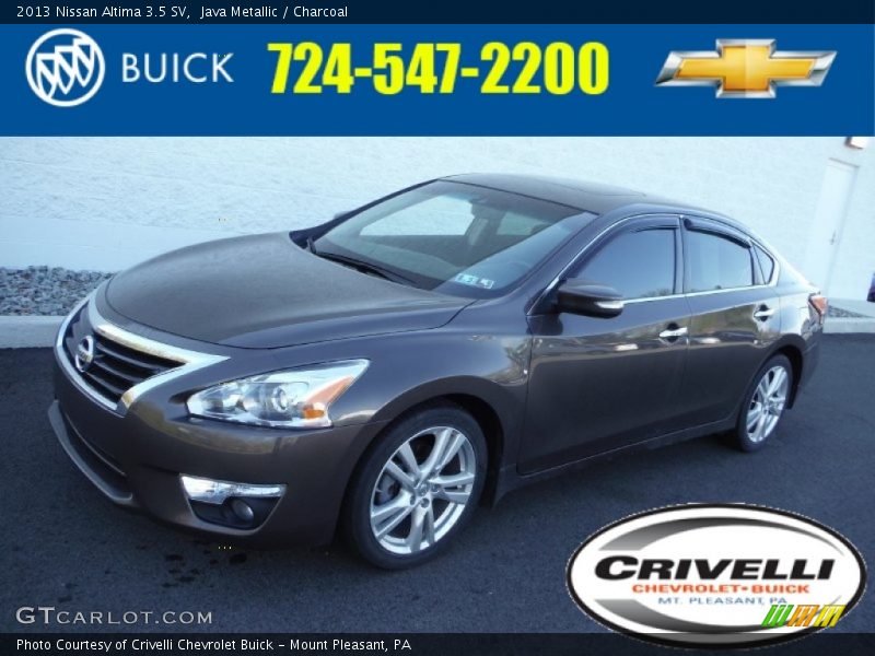 Java Metallic / Charcoal 2013 Nissan Altima 3.5 SV