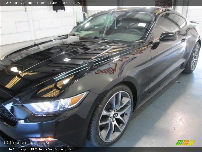 Black / Ebony 2015 Ford Mustang EcoBoost Coupe