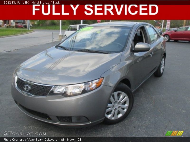 Metal Bronze / Black 2012 Kia Forte EX