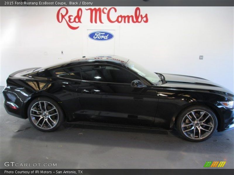 Black / Ebony 2015 Ford Mustang EcoBoost Coupe