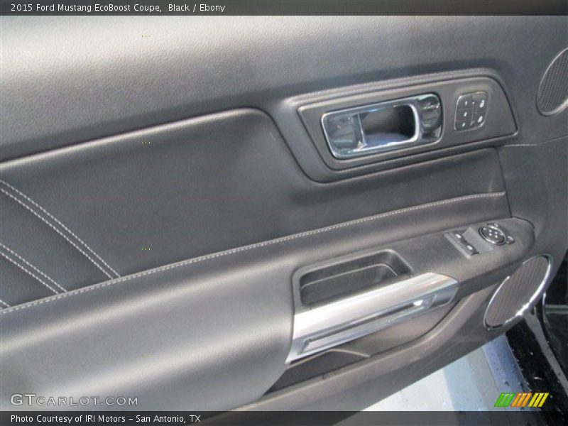 Black / Ebony 2015 Ford Mustang EcoBoost Coupe