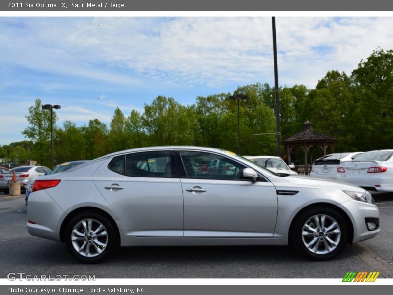 Satin Metal / Beige 2011 Kia Optima EX