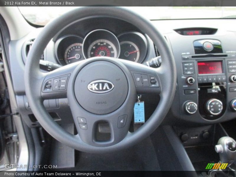 Metal Bronze / Black 2012 Kia Forte EX
