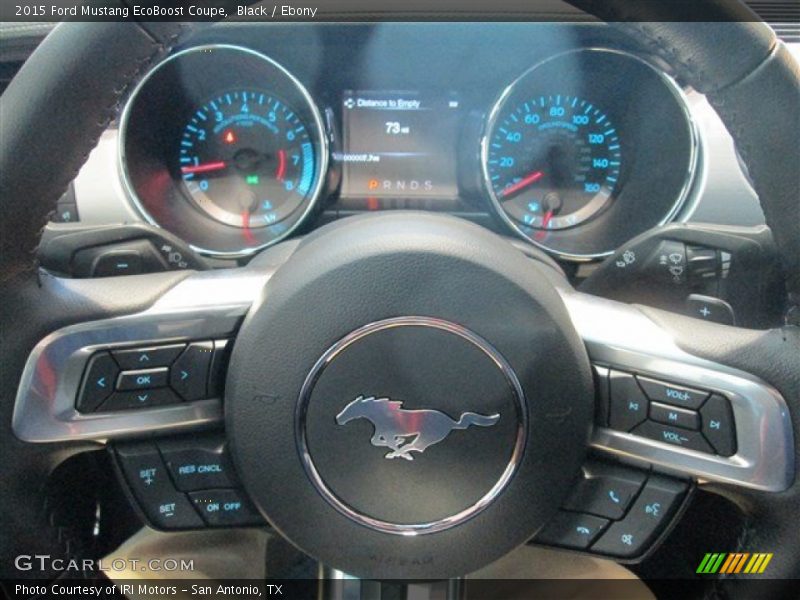Black / Ebony 2015 Ford Mustang EcoBoost Coupe