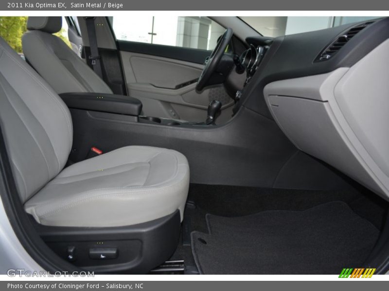 Satin Metal / Beige 2011 Kia Optima EX