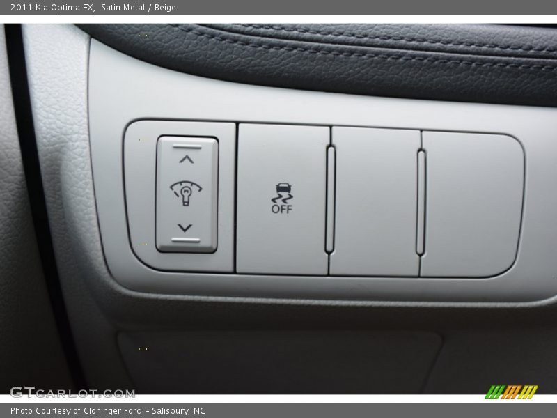 Satin Metal / Beige 2011 Kia Optima EX