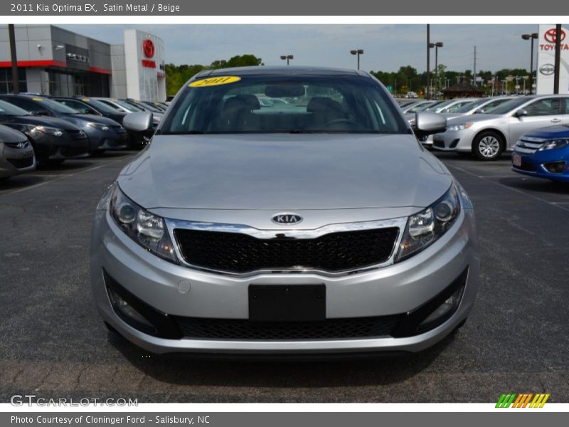 Satin Metal / Beige 2011 Kia Optima EX