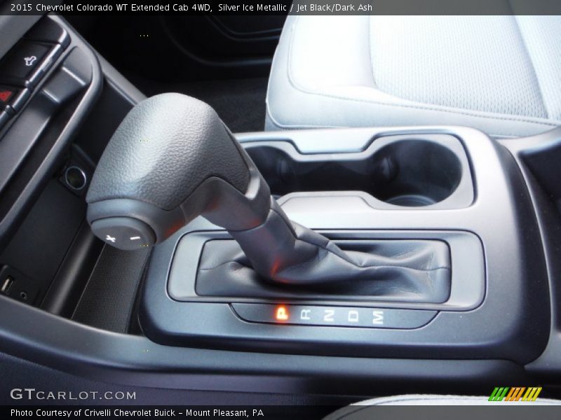 Silver Ice Metallic / Jet Black/Dark Ash 2015 Chevrolet Colorado WT Extended Cab 4WD