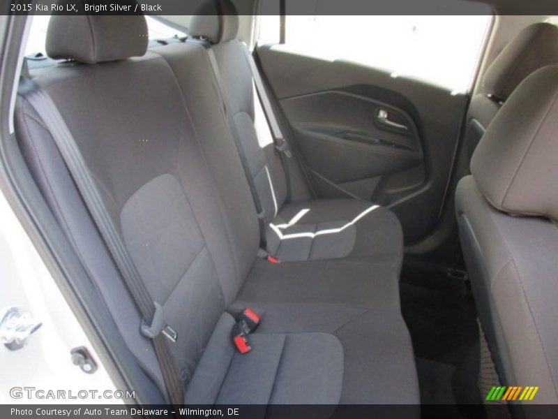 Bright Silver / Black 2015 Kia Rio LX