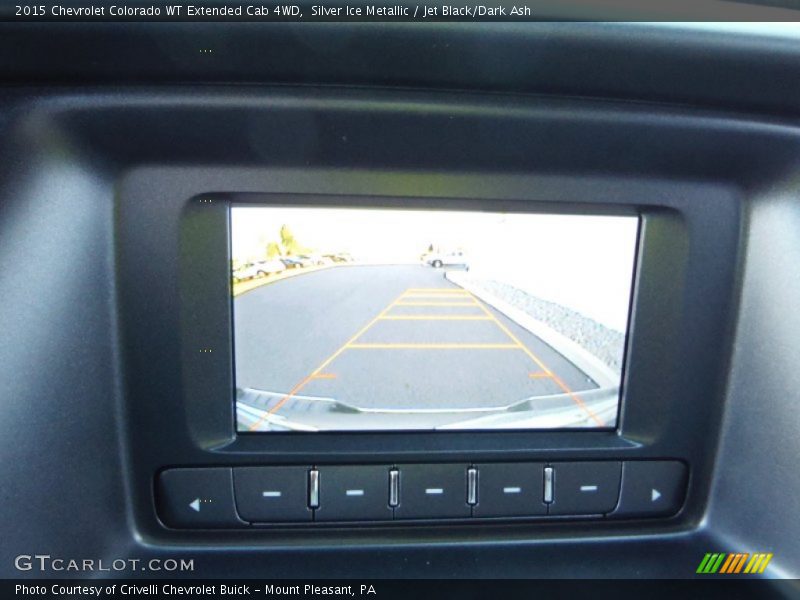 Silver Ice Metallic / Jet Black/Dark Ash 2015 Chevrolet Colorado WT Extended Cab 4WD