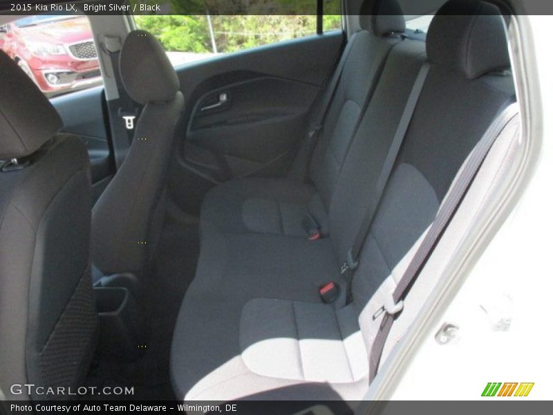 Bright Silver / Black 2015 Kia Rio LX
