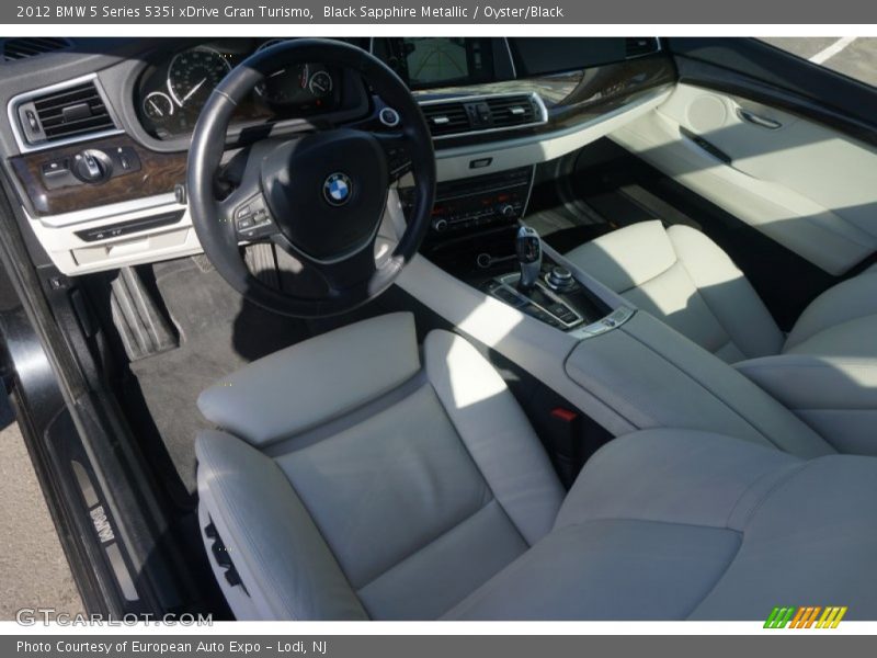 Black Sapphire Metallic / Oyster/Black 2012 BMW 5 Series 535i xDrive Gran Turismo