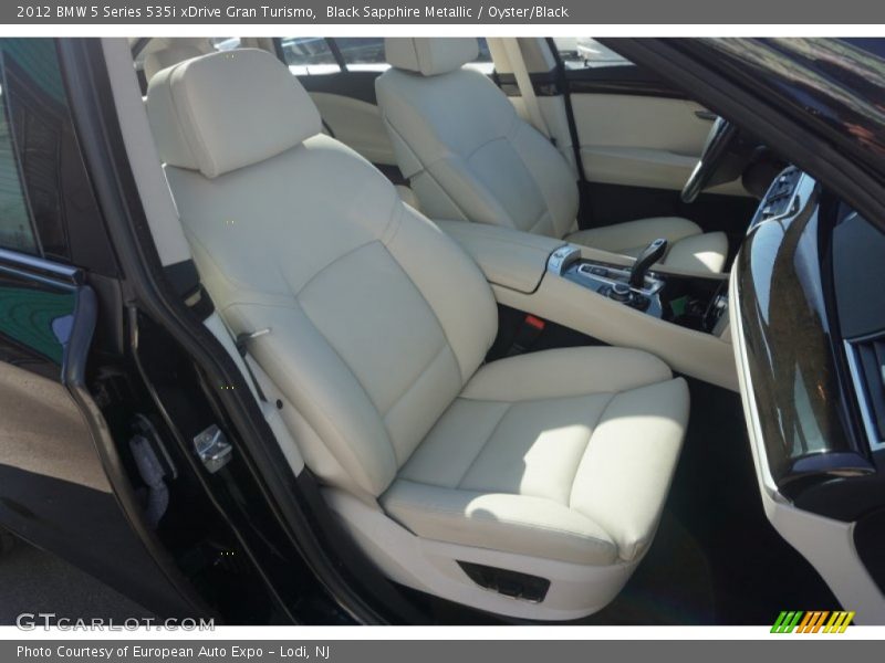 Black Sapphire Metallic / Oyster/Black 2012 BMW 5 Series 535i xDrive Gran Turismo