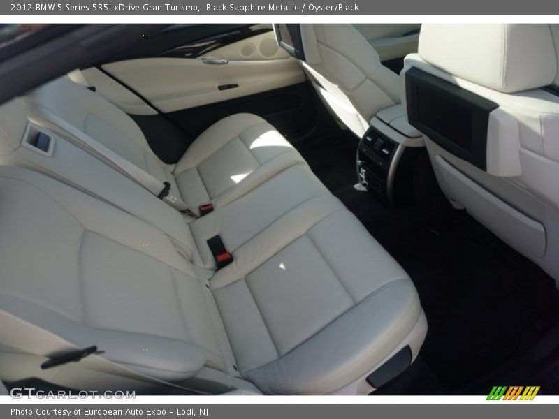 Black Sapphire Metallic / Oyster/Black 2012 BMW 5 Series 535i xDrive Gran Turismo