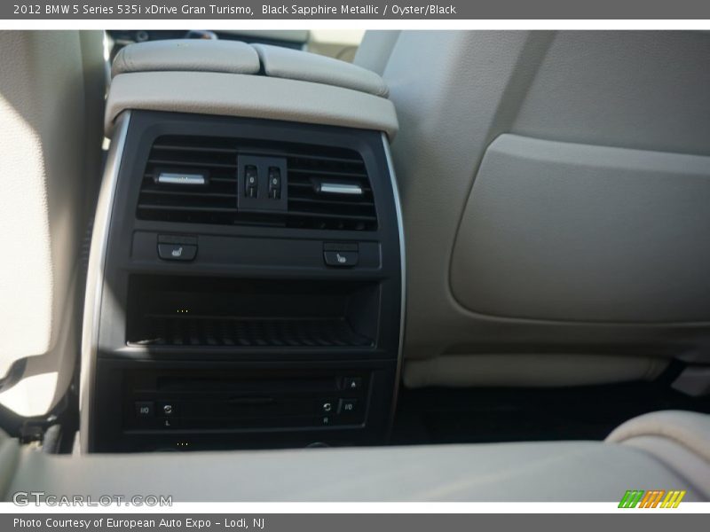 Black Sapphire Metallic / Oyster/Black 2012 BMW 5 Series 535i xDrive Gran Turismo