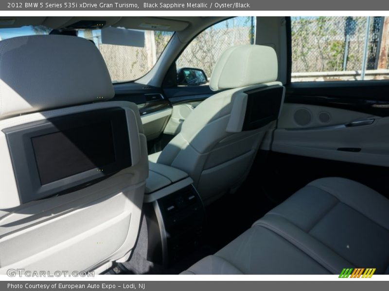 Black Sapphire Metallic / Oyster/Black 2012 BMW 5 Series 535i xDrive Gran Turismo