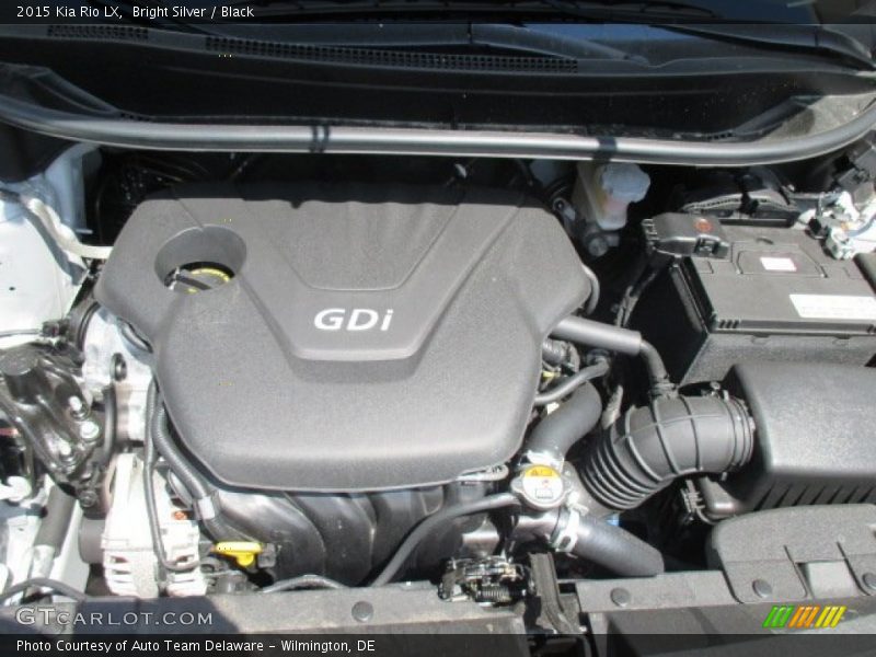 Bright Silver / Black 2015 Kia Rio LX