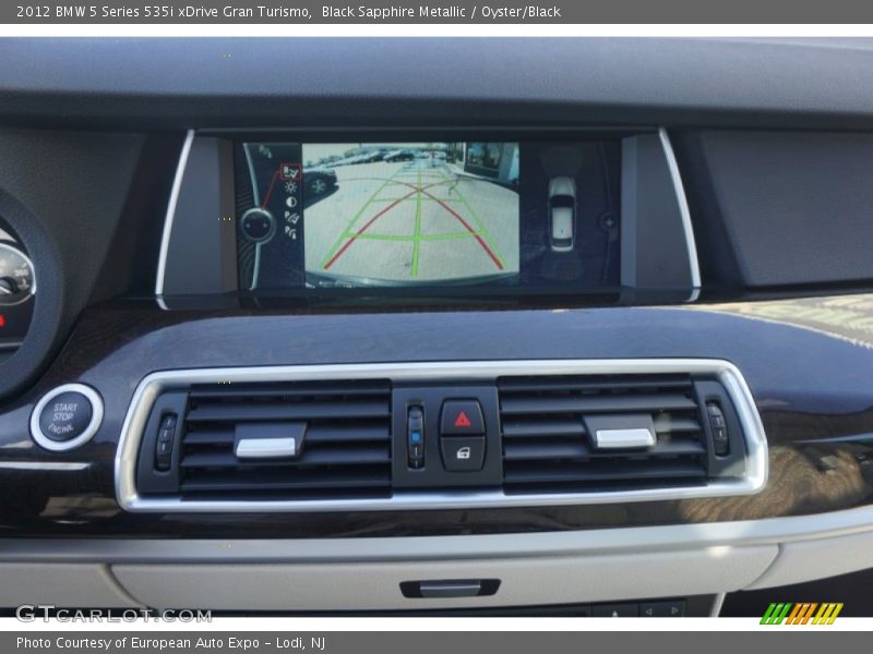 Black Sapphire Metallic / Oyster/Black 2012 BMW 5 Series 535i xDrive Gran Turismo