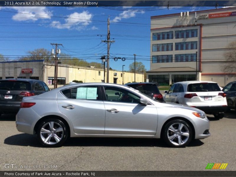 Silver Moon / Ebony 2013 Acura ILX 2.0L Technology