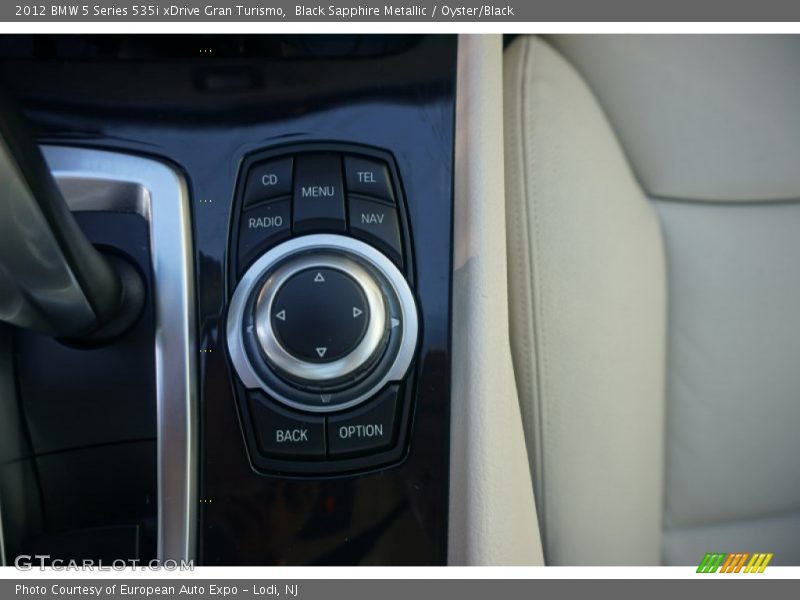 Black Sapphire Metallic / Oyster/Black 2012 BMW 5 Series 535i xDrive Gran Turismo
