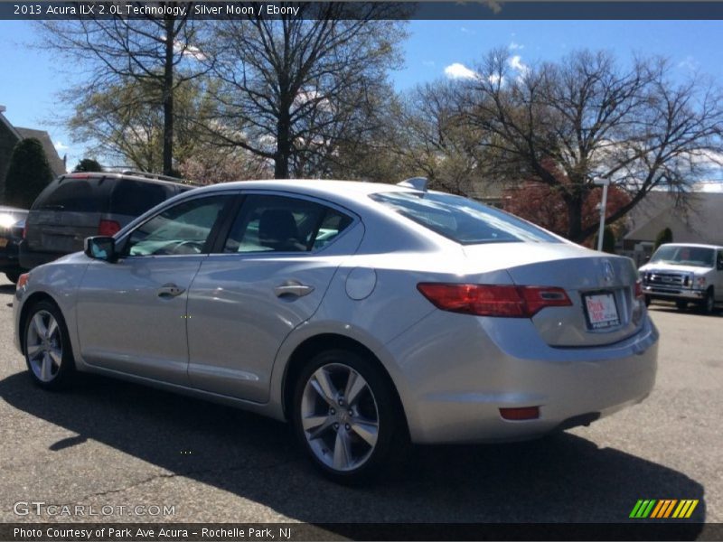 Silver Moon / Ebony 2013 Acura ILX 2.0L Technology
