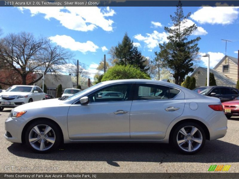 Silver Moon / Ebony 2013 Acura ILX 2.0L Technology