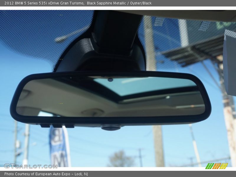 Black Sapphire Metallic / Oyster/Black 2012 BMW 5 Series 535i xDrive Gran Turismo