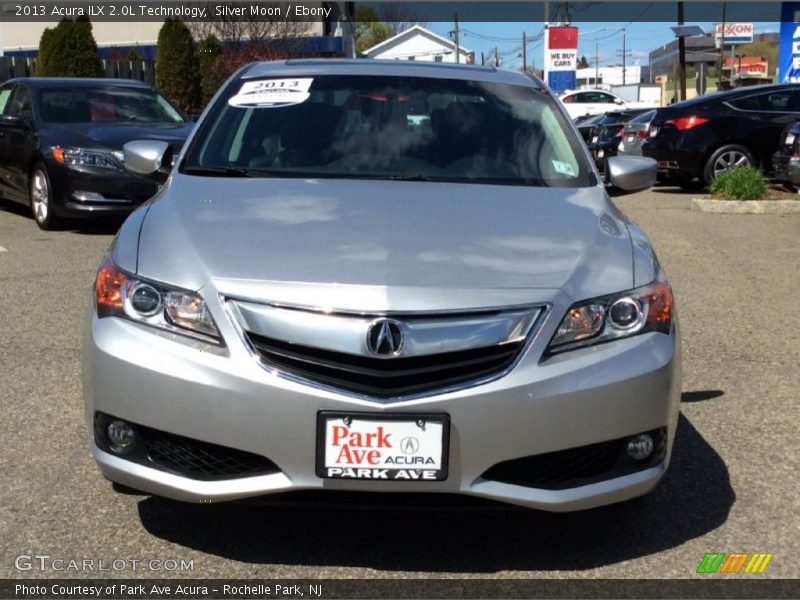 Silver Moon / Ebony 2013 Acura ILX 2.0L Technology