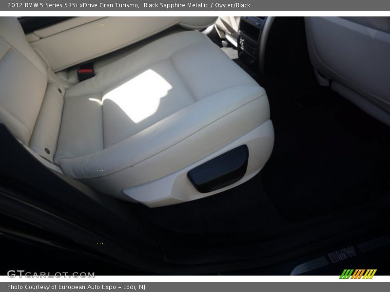 Black Sapphire Metallic / Oyster/Black 2012 BMW 5 Series 535i xDrive Gran Turismo