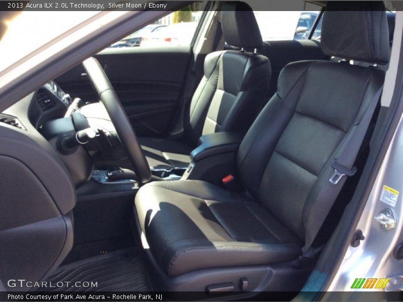 Silver Moon / Ebony 2013 Acura ILX 2.0L Technology