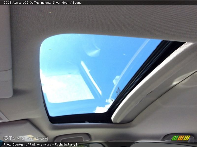 Silver Moon / Ebony 2013 Acura ILX 2.0L Technology