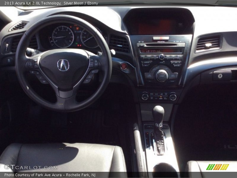 Silver Moon / Ebony 2013 Acura ILX 2.0L Technology