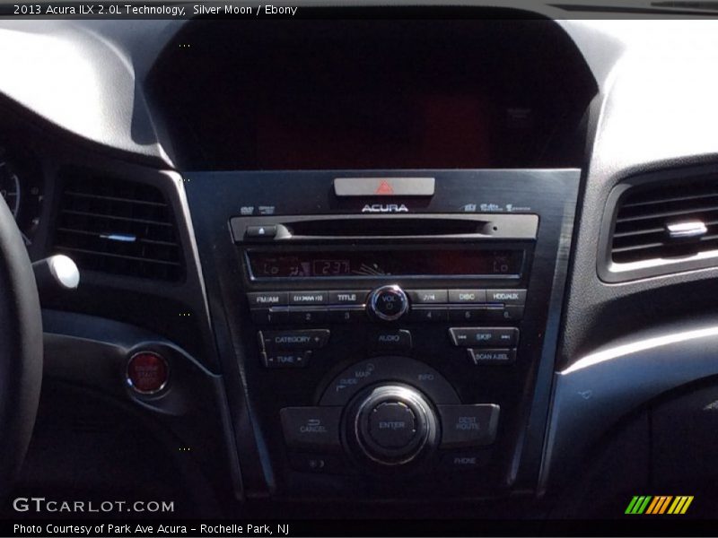 Silver Moon / Ebony 2013 Acura ILX 2.0L Technology