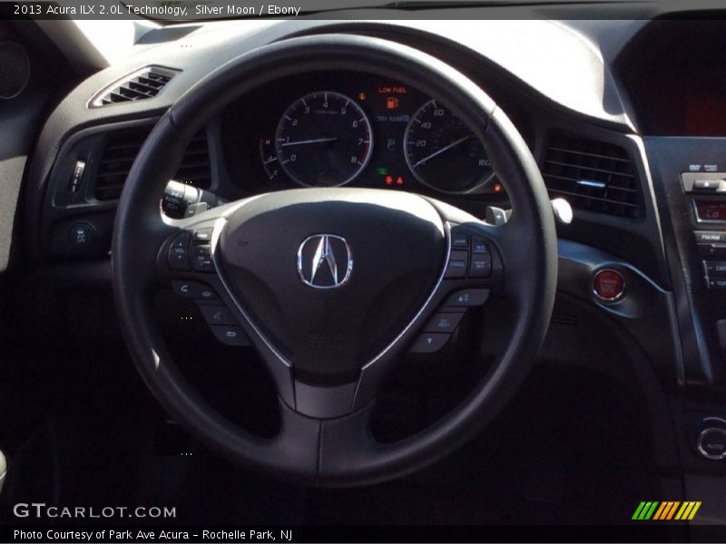 Silver Moon / Ebony 2013 Acura ILX 2.0L Technology