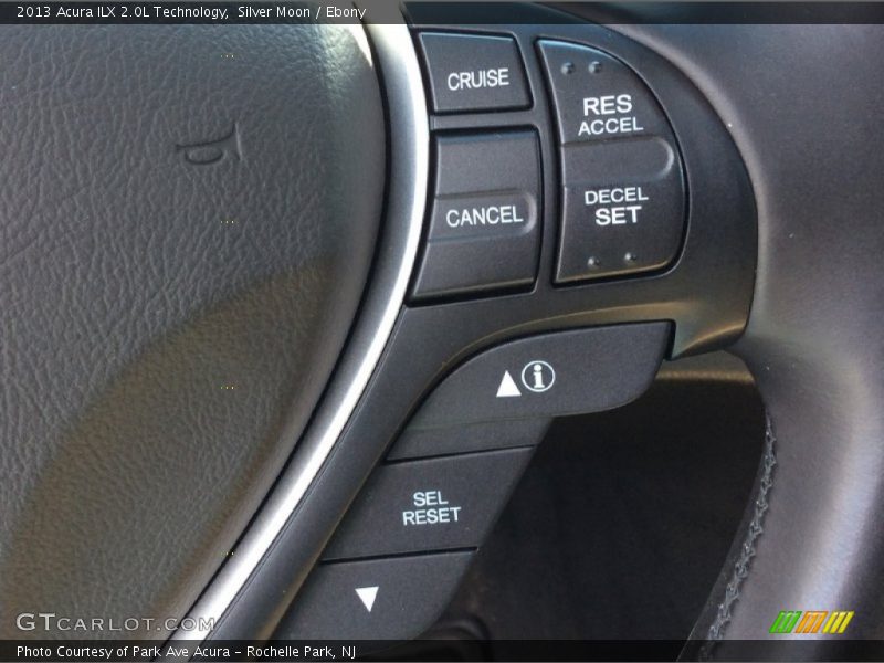 Silver Moon / Ebony 2013 Acura ILX 2.0L Technology