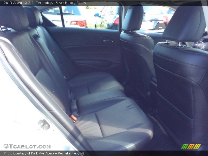 Silver Moon / Ebony 2013 Acura ILX 2.0L Technology