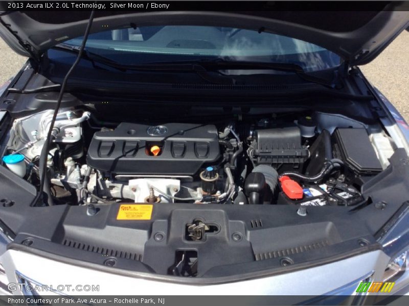 Silver Moon / Ebony 2013 Acura ILX 2.0L Technology